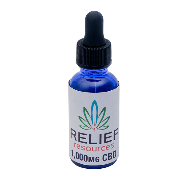 Relief Resources - Oil Tincture - 1000mg/2000mg Isolate *Discontinued Soon!