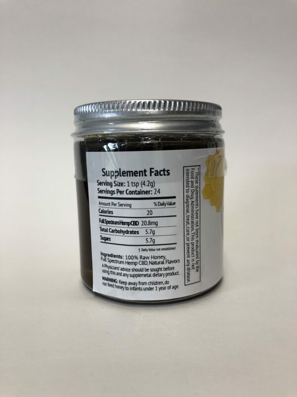 Infusionz - *Great Gift* CBD Organic Honey FSO 500mg *BARGIN PRICE* - Image 4