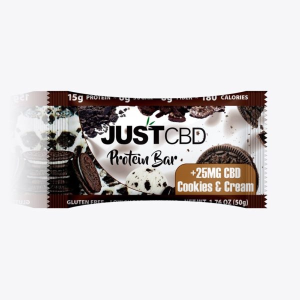JustCBD - Infused Protein Case with 12 Bars @25mg/Each - Assorted Flavors/Organic Plant Based Gluten Free Protein - Image 5