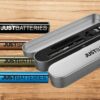JustBatteries - Colored Vape Pen Battery with Standard 510 Thread, Button, USB Charger & Metal Case