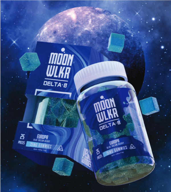 MoonWlkr - *Discontinued Soon* Delta-8 625mg Blue Dream Berry "Europa"