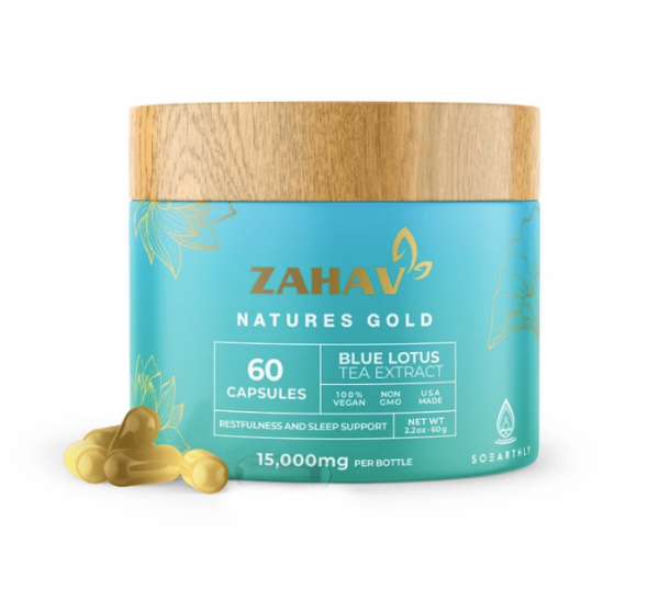 Zahav - *Coming Soon!* Blue Lotus Tea Extract Capsules - Rest & Sleep Support