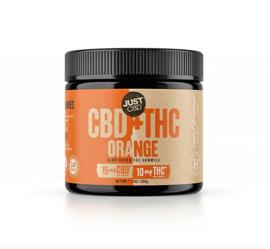 JustDelta - *Delicious* Delta-9 THC+CBD Orange Gummies *Don't Delay*