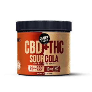 JustDelta- *Limited Run* Delta-9 THC+CBD Sour Cola Gummy *Don't Delay*